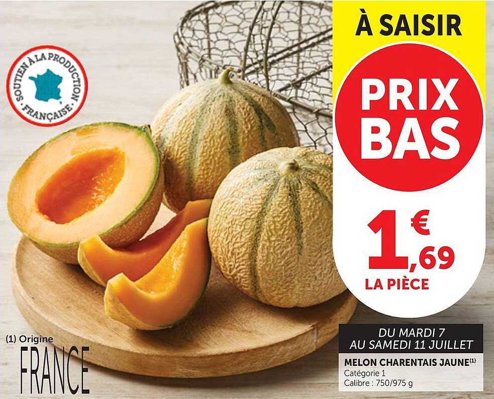 MELON CHARENTAIS JAUNE(1)