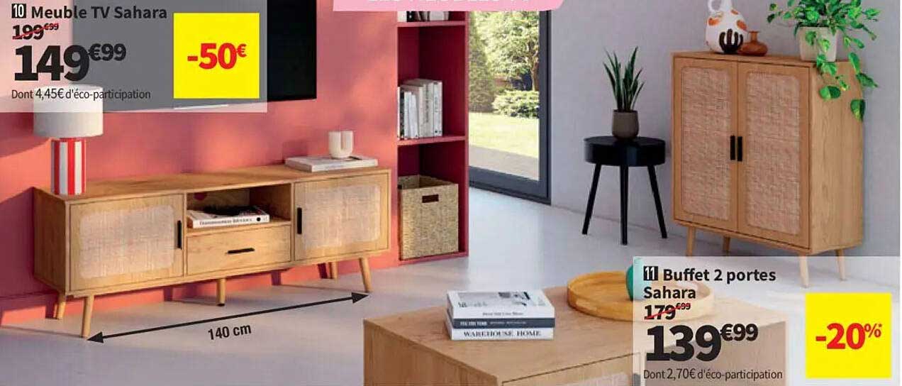 Meuble TV Sahara