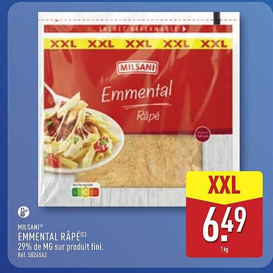 MILSANI® EMMENTAL RÂPÉ