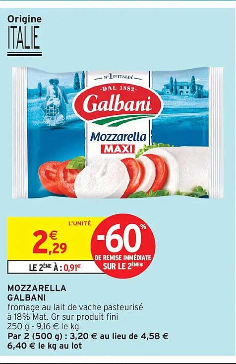 MOZZARELLA GALBANI