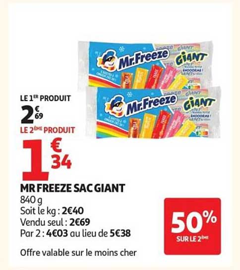 MR FREEZE SAC GIANT