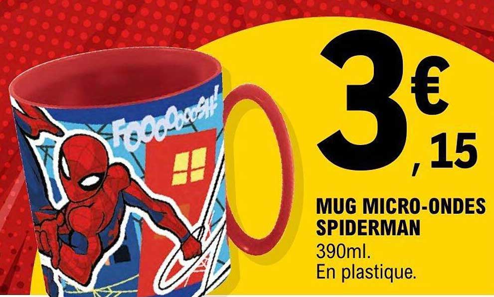 MUG MICRO-ONDES SPIDERMAN