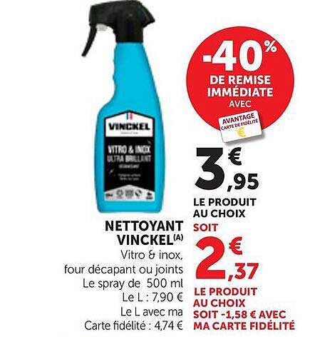 NETTOYANT VINCKEL
