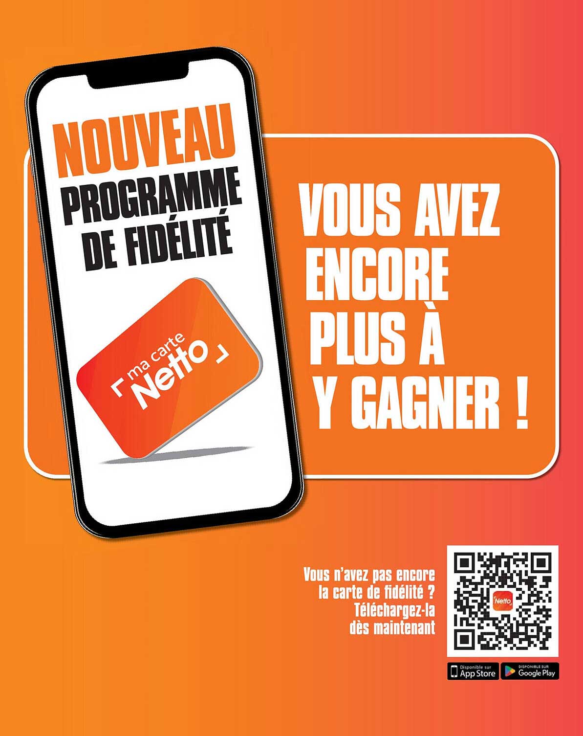 NOUVEAU PROGRAMME DE FIDÉLITÉ