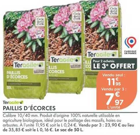 PAILLIS D'ÉCORCES