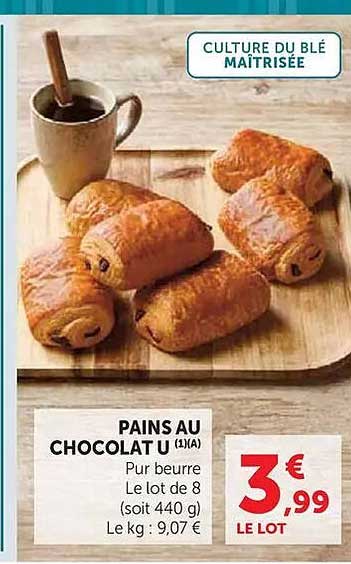 PAINS AU CHOCOLAT U