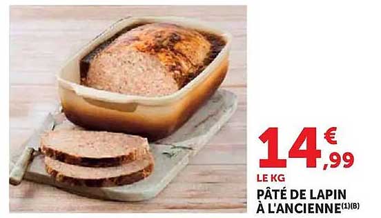 PÂTÉ DE LAPIN À L'ANCIENNE (1)(8)