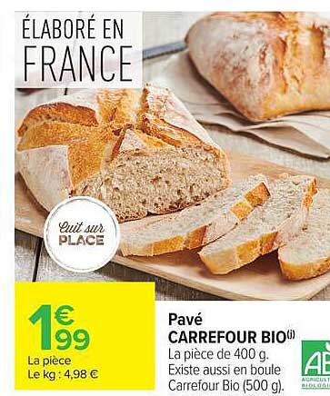 Pavé CARREFOUR BIO(1)