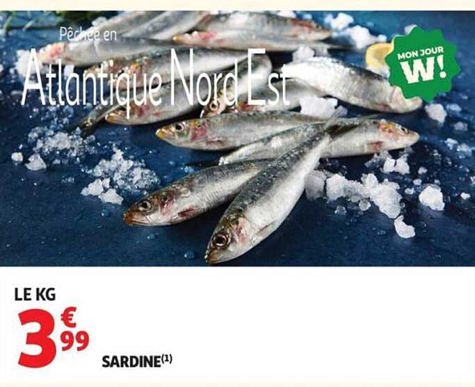 Pêchée en Atlantique Nord Est