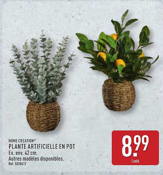 PLANTE ARTIFICIELLE EN POT
