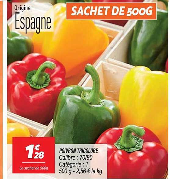 POIVRON TRICOLORE