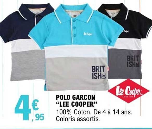 POLO GARÇON “LEE COOPER”