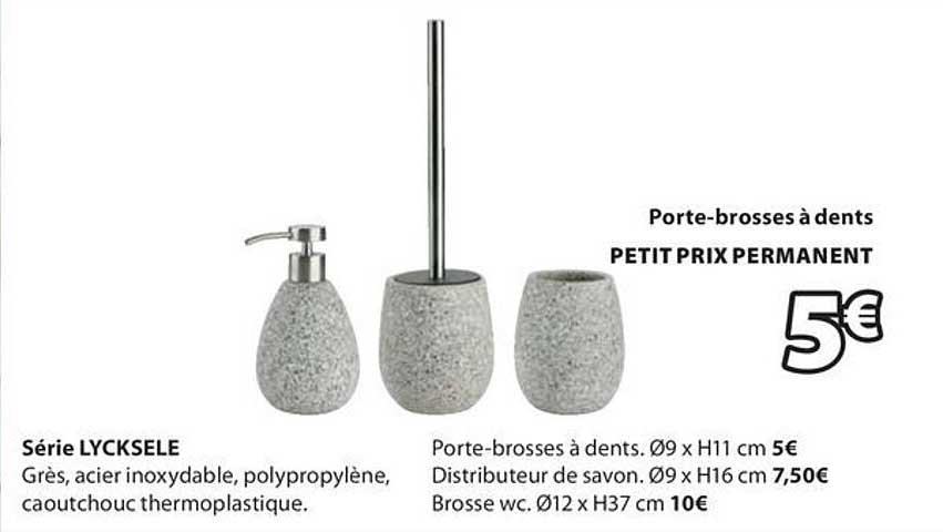 Porte-brosses à dents PETIT PRIX PERMANENT