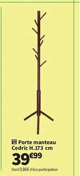 Porte manteau Cedric H.173 cm