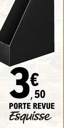 PORTE REVUE Esquisse