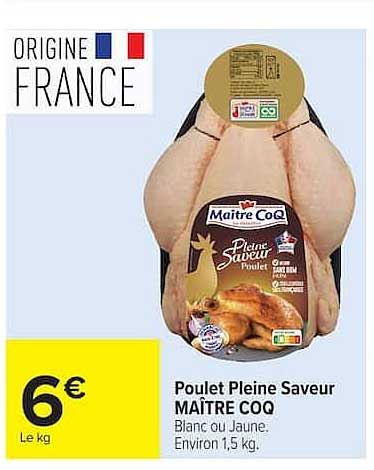 Poulet Pleine Saveur MAÎTRE COQ