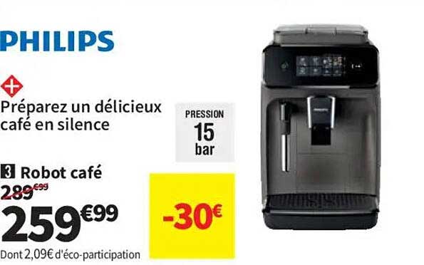 Préparez un délicieux café en silence