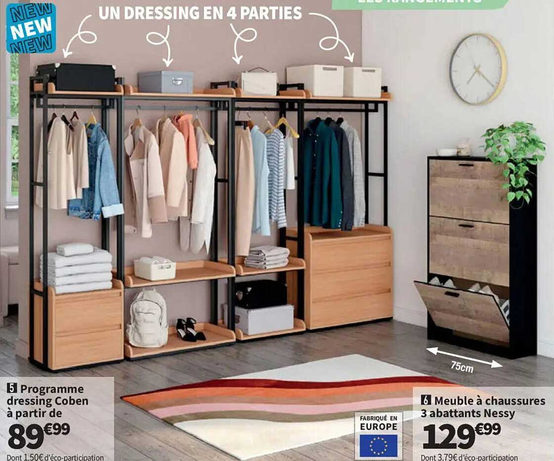 Programme dressing Coben à partir de