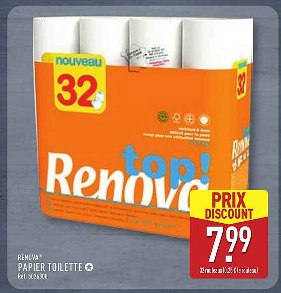 RENOVA® PAPIER TOILETTE
