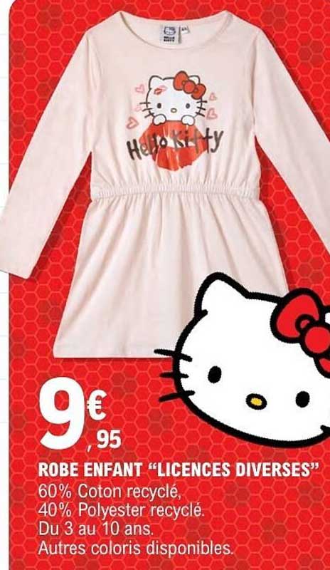 ROBE ENFANT “LICENCES DIVERSES”