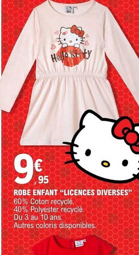 ROBE ENFANT “LICENCES DIVERSES”