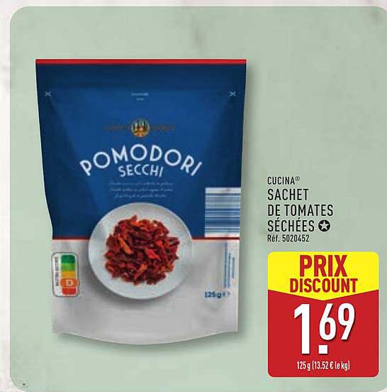 SACHET DE TOMATES SÉCHÉES