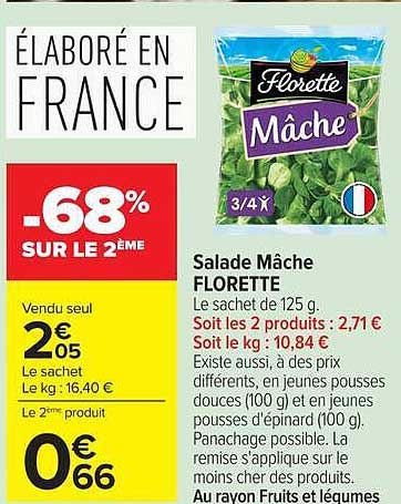 Salade Mâche FLORETTE