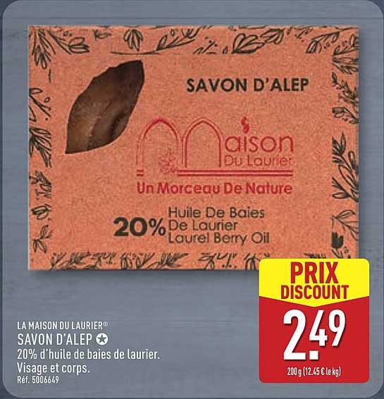 SAVON D'ALEP
