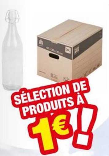 SÉLECTION DE PRODUITS À 1€ !