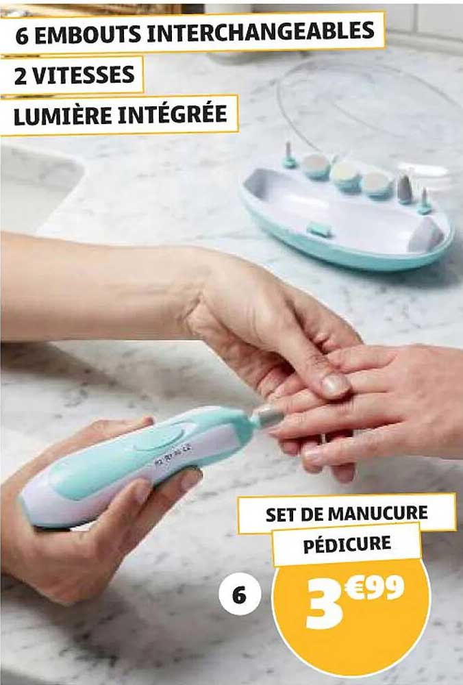 SET DE MANUCURE PÉDICURE