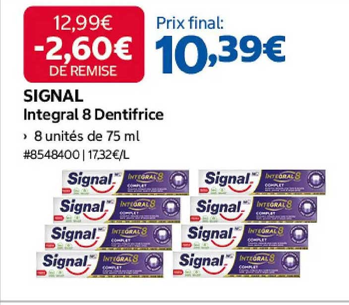 SIGNAL Integral 8 Dentifrice