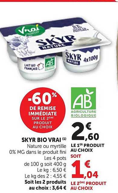 SKYR BIO VRAI