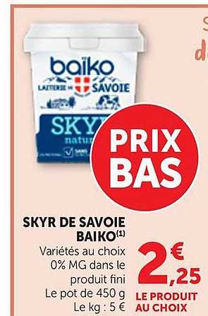 SKYR DE SAVOIE BAIKO(1)