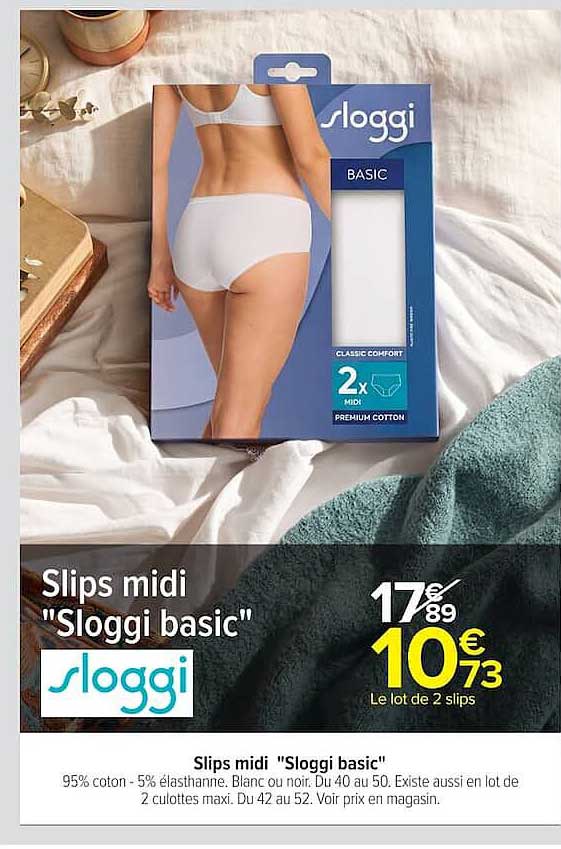 Slips midi "Sloggi basic"