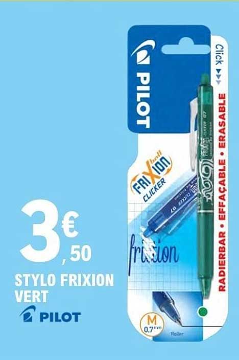 STYLO FRIXION VERT PILOT