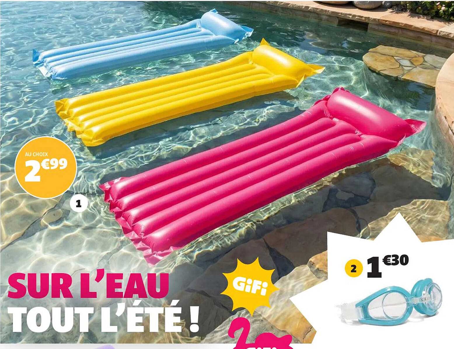 SUR L’EAU TOUT L’ÉTÉ !