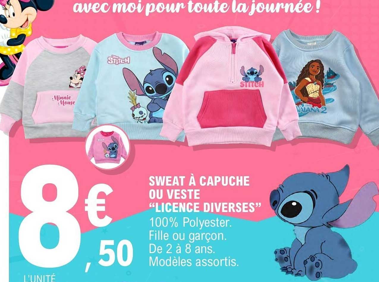 SWEAT À CAPUCHE OU VESTE “LICENCE DIVERSES”