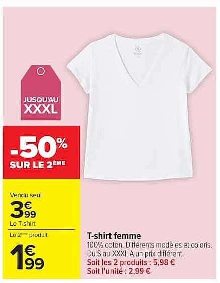 T-shirt femme
