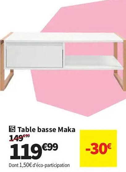 Table basse Maka