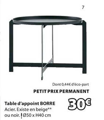 Table d’appoint BORRE