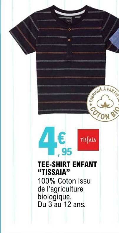 TEE-SHIRT ENFANT “TISSAIA”