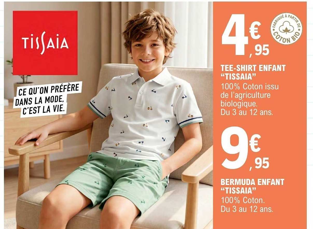 TEE-SHIRT ENFANT “TISSAIA”