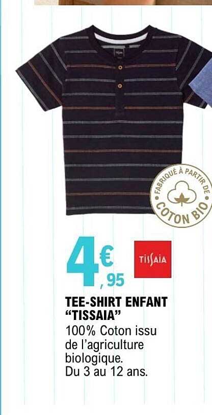 TEE-SHIRT ENFANT “TISSAIA”