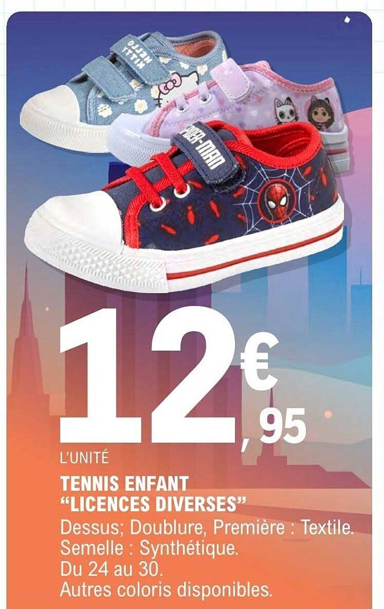 TENNIS ENFANT “LICENCES DIVERSES”