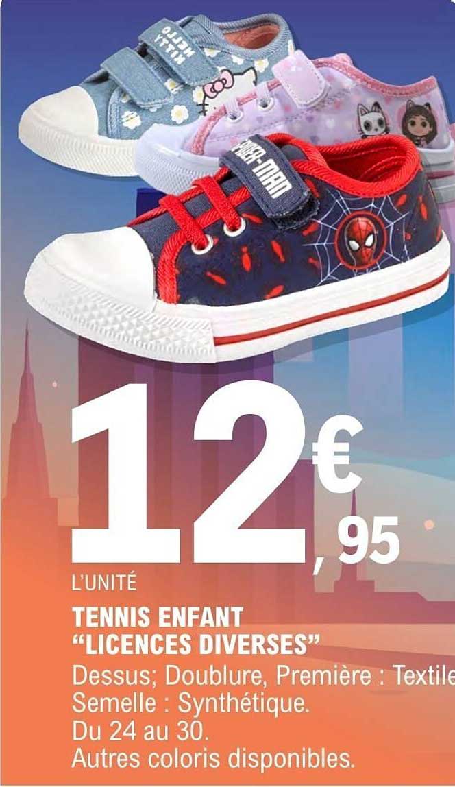 TENNIS ENFANT “LICENCES DIVERSES”