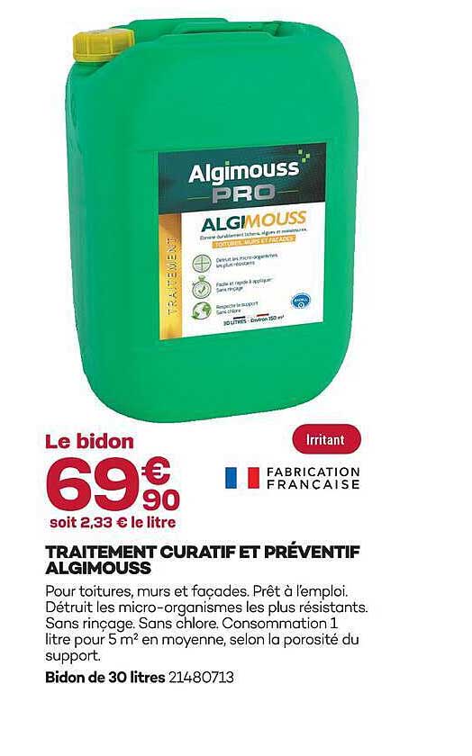 TRAITEMENT CURATIF ET PRÉVENTIF ALGIMOUSS