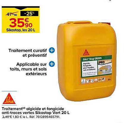 Traitement curatif et préventif