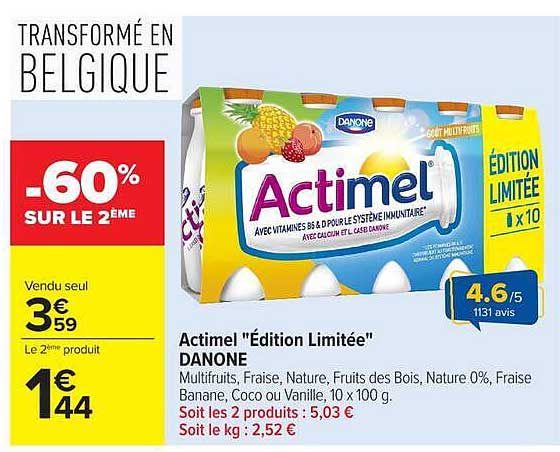 TRANSFORMÉ EN BELGIQUE