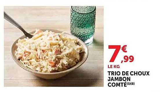 TRIO DE CHOUX JAMBON COMTÉ(5)(B)