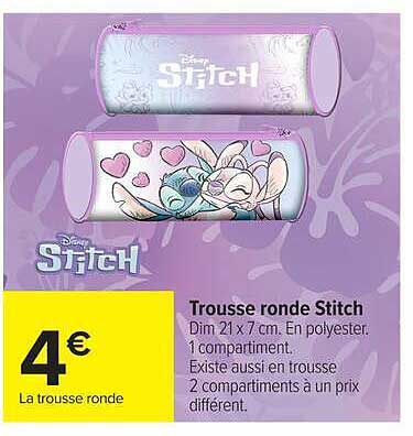 Trousse ronde Stitch